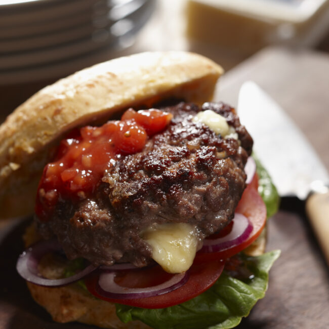 Cheddar Burger