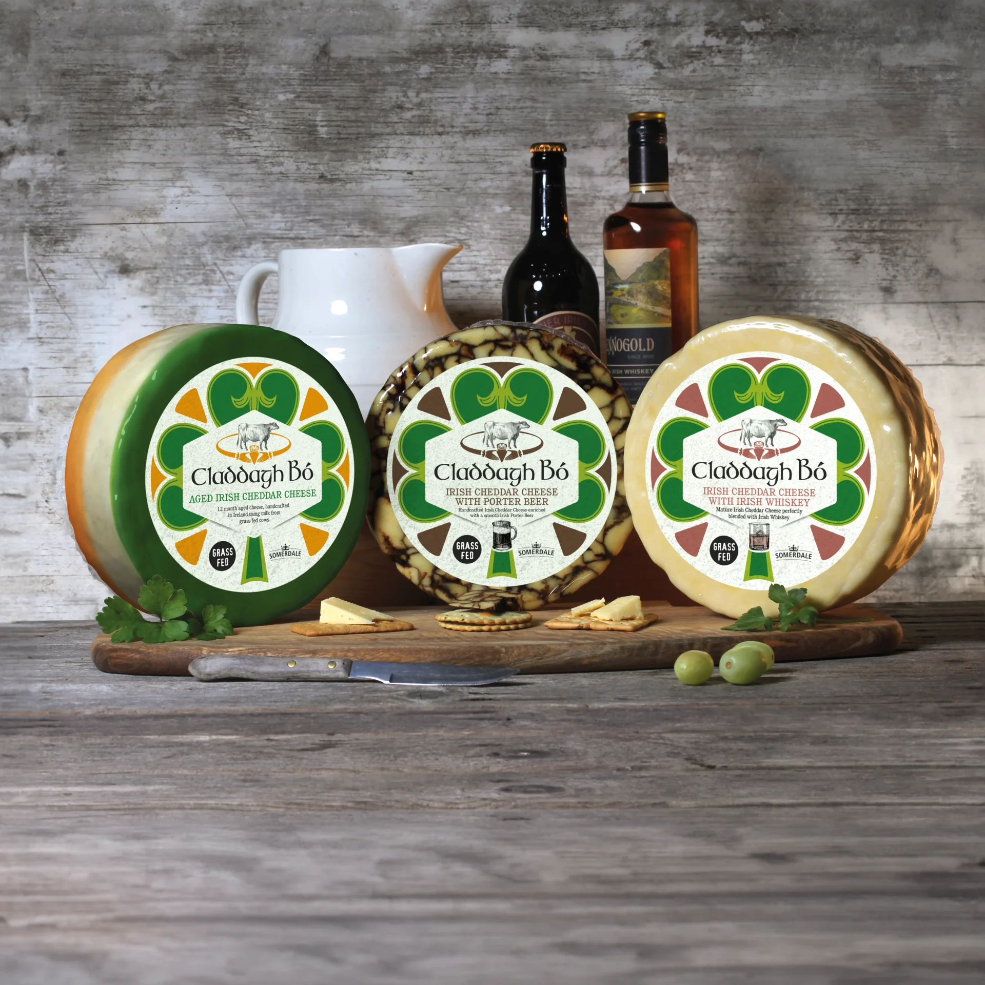 Somerdale Claddagh Bo Irish Cheese Range